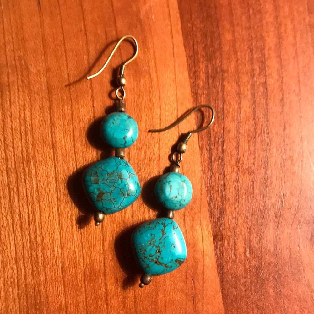 Turquoise earrings